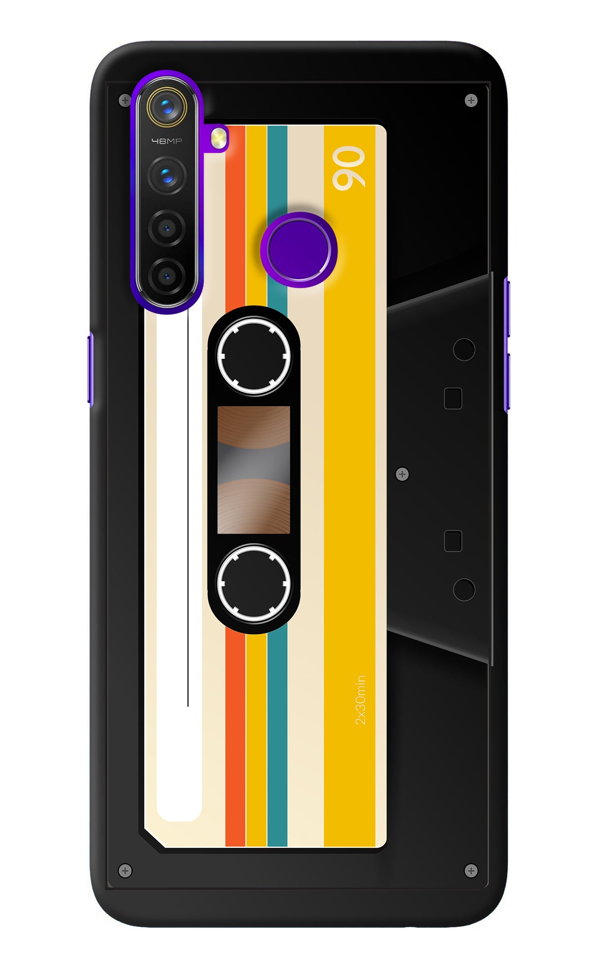 Tape Cassette Realme 5 Pro Back Cover