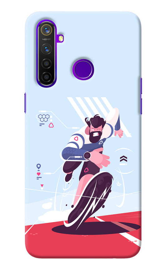 Run Pro Realme 5 Pro Back Cover