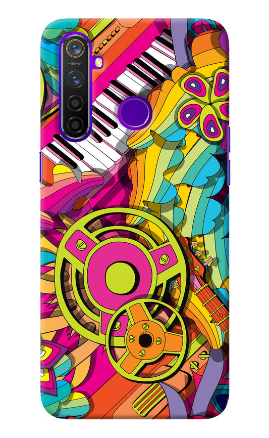 Music Doodle Realme 5 Pro Back Cover