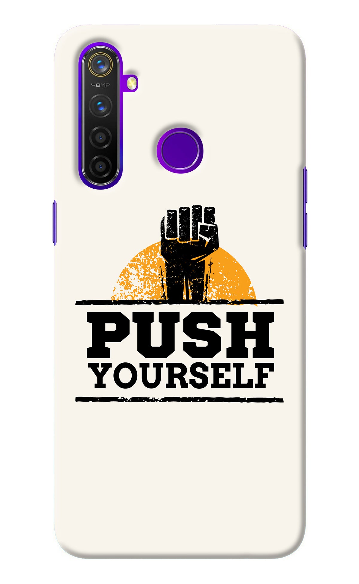 Push Yourself Realme 5 Pro Back Cover