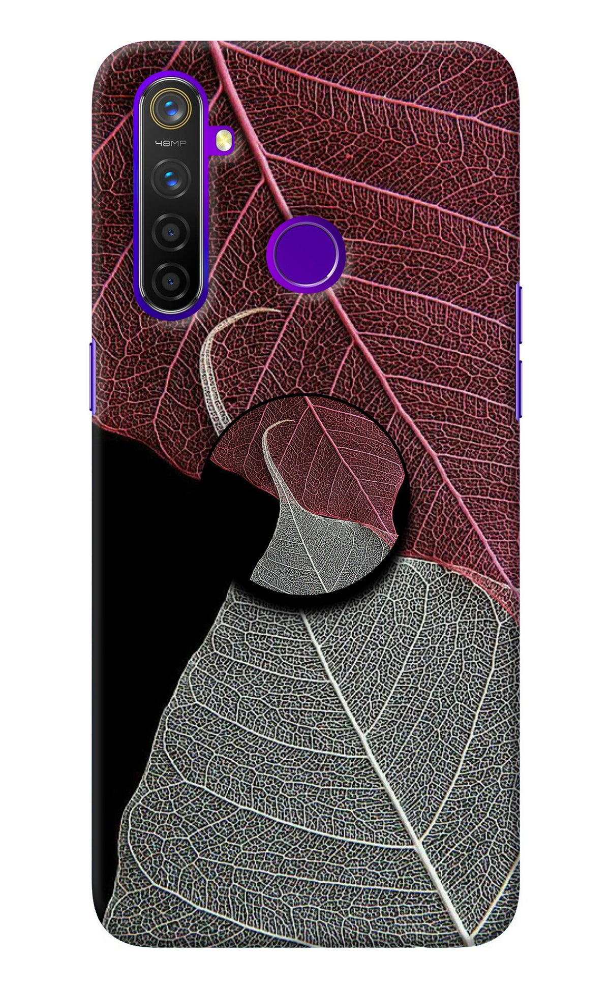 Leaf Pattern Realme 5 Pro Pop Case