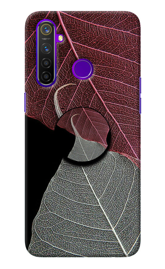 Leaf Pattern Realme 5 Pro Pop Case