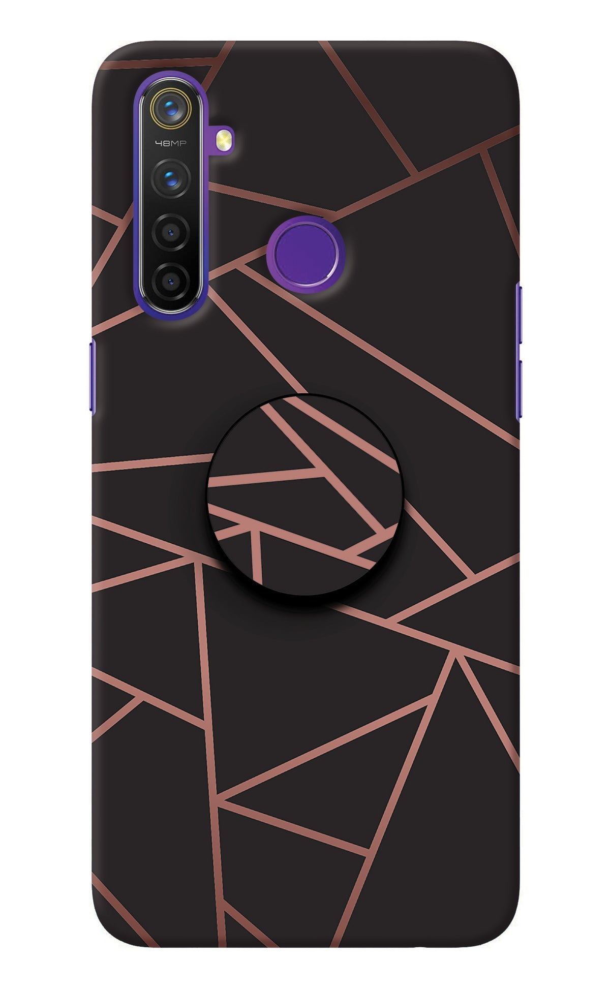 Geometric Pattern Realme 5 Pro Pop Case