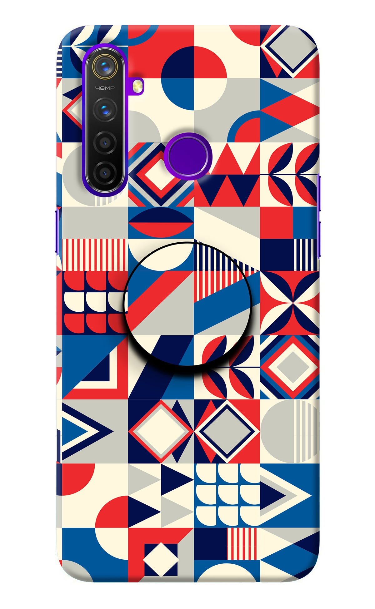 Colorful Pattern Realme 5 Pro Pop Case