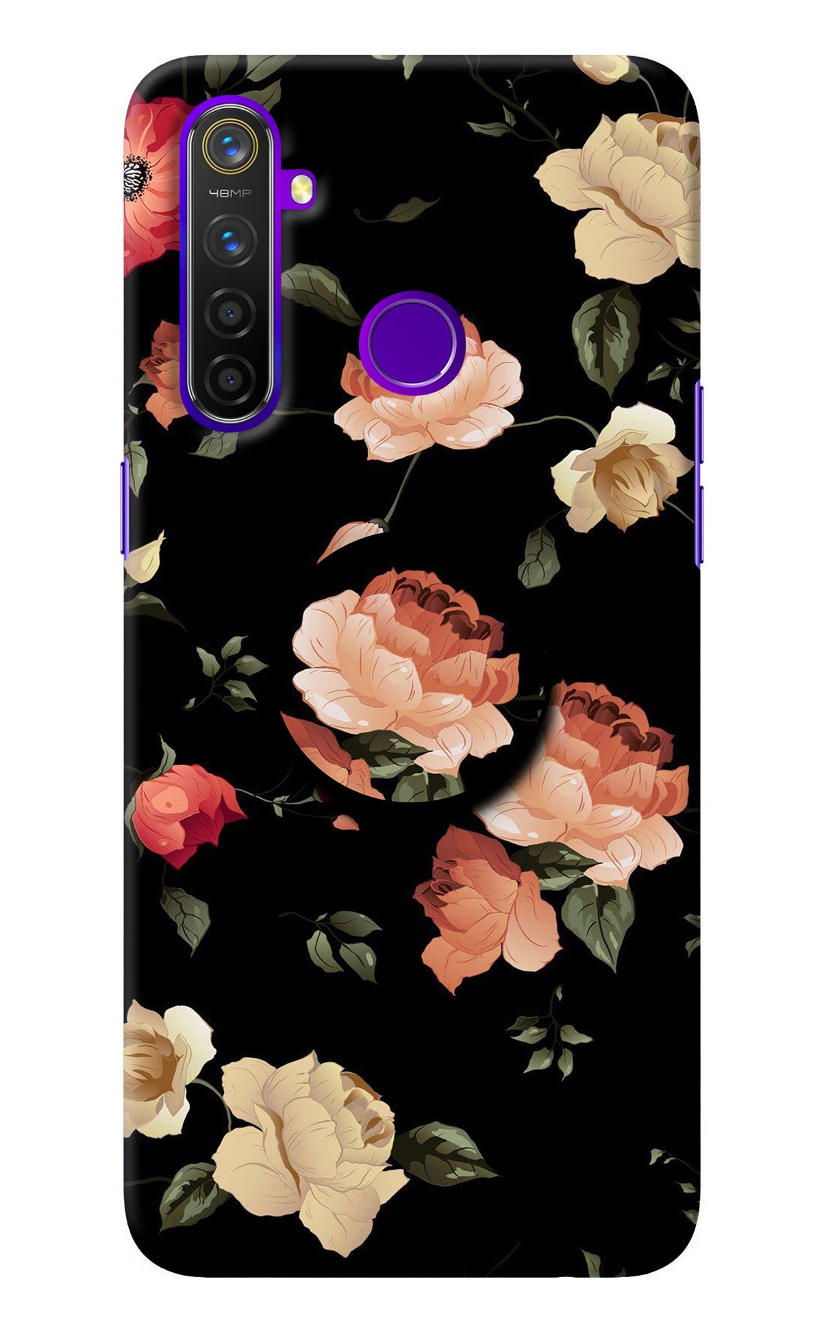 Flowers Realme 5 Pro Pop Case