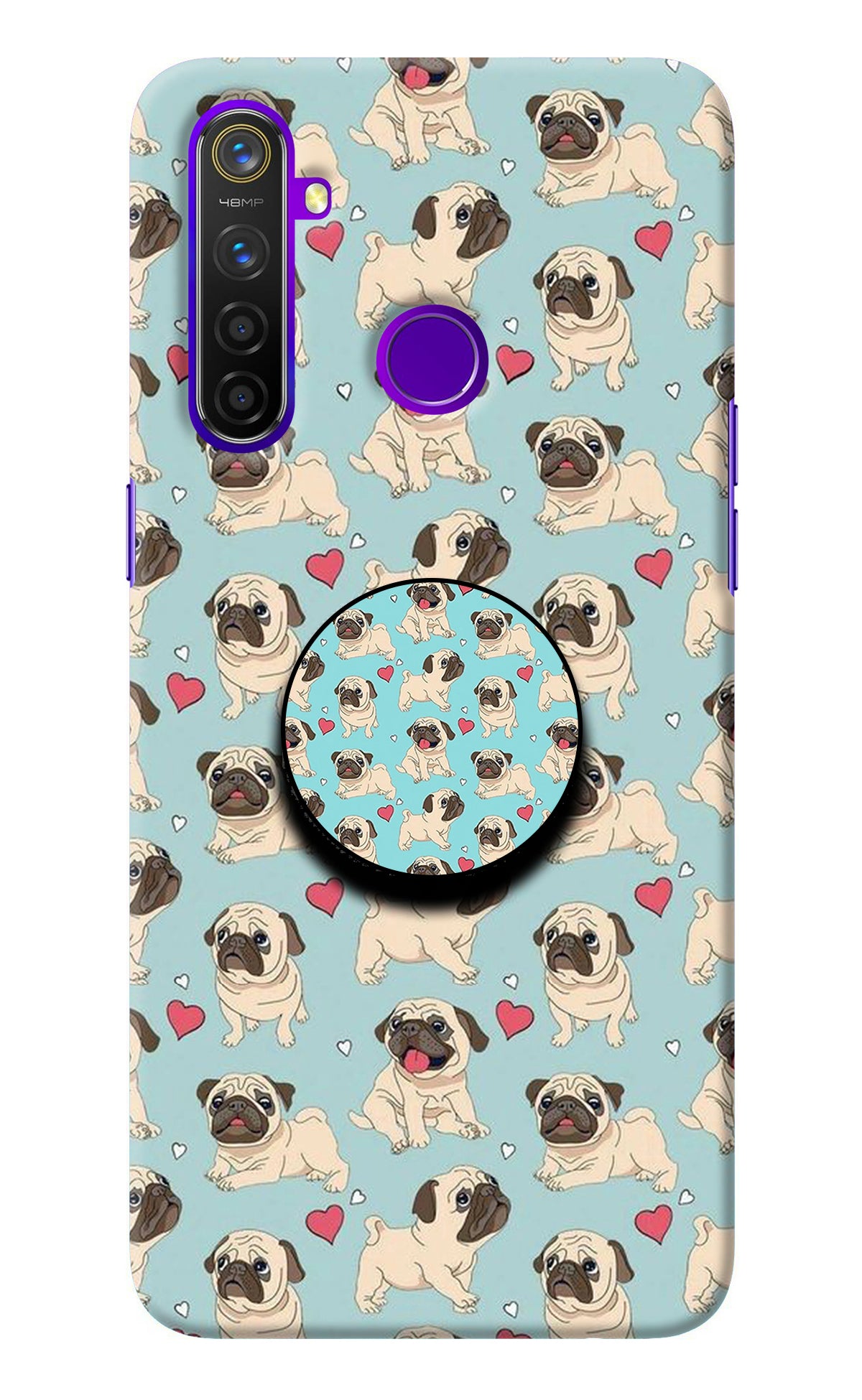 Pug Dog Realme 5 Pro Pop Case