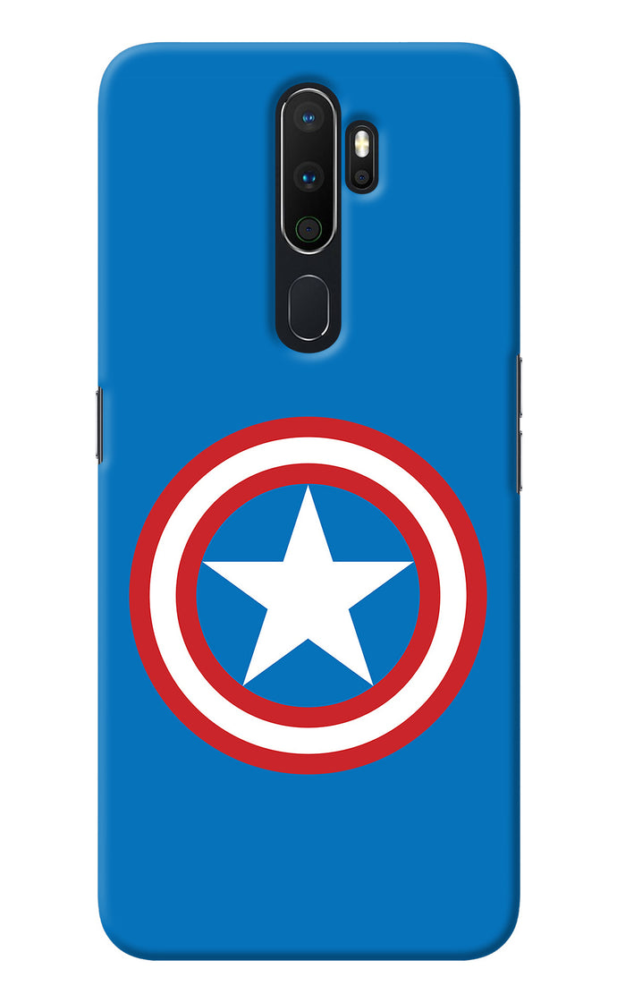 Captain America Logo Oppo A5 2020/A9 2020 Back Cover
