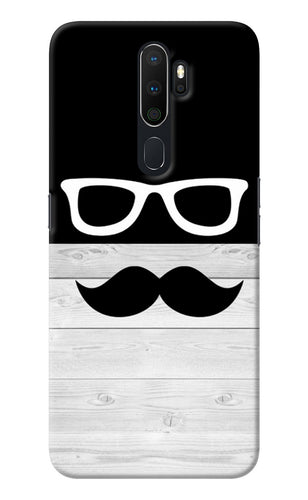 Mustache Oppo A5 2020/A9 2020 Back Cover