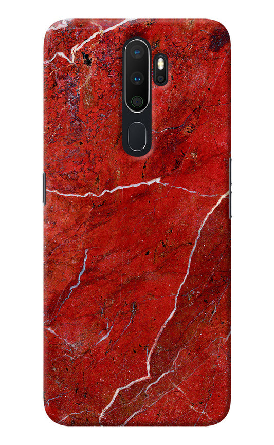 Red Marble Design Oppo A5 2020/A9 2020 Back Cover