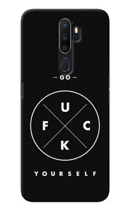Go Fuck Yourself Oppo A5 2020/A9 2020 Back Cover