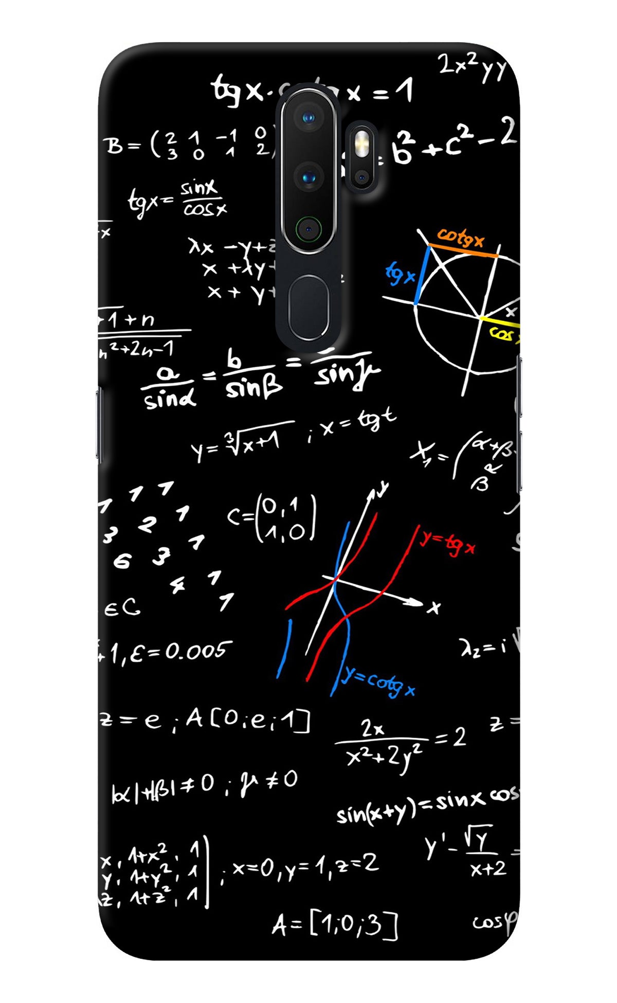 Mathematics Formula Oppo A5 2020/A9 2020 Back Cover