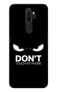 Don'T Touch My Phone Oppo A5 2020/A9 2020 Back Cover