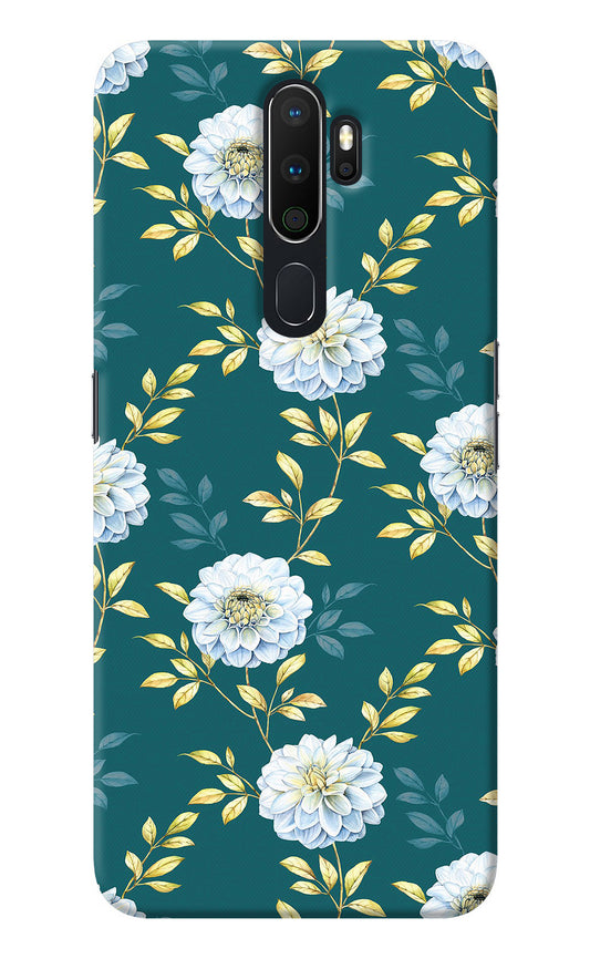 Flowers Oppo A5 2020/A9 2020 Back Cover