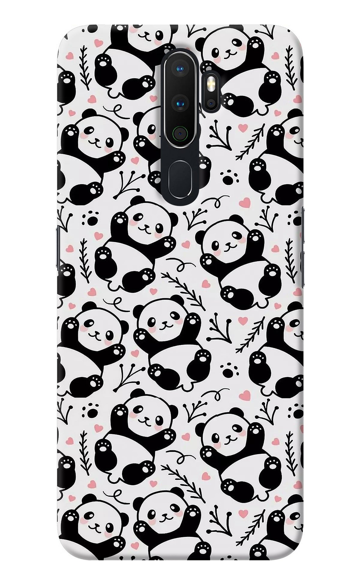 Cute Panda Oppo A5 2020/A9 2020 Back Cover