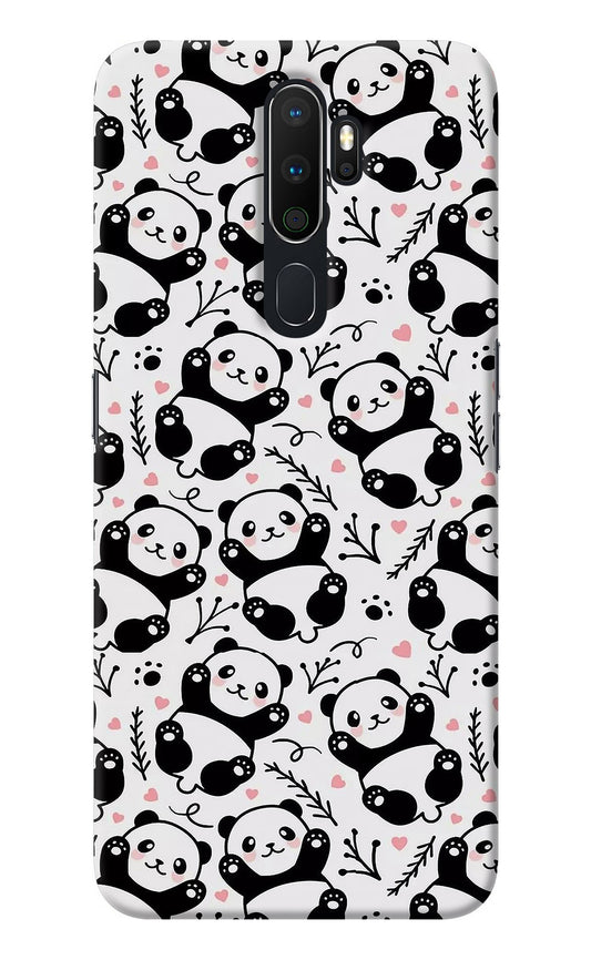 Cute Panda Oppo A5 2020/A9 2020 Back Cover