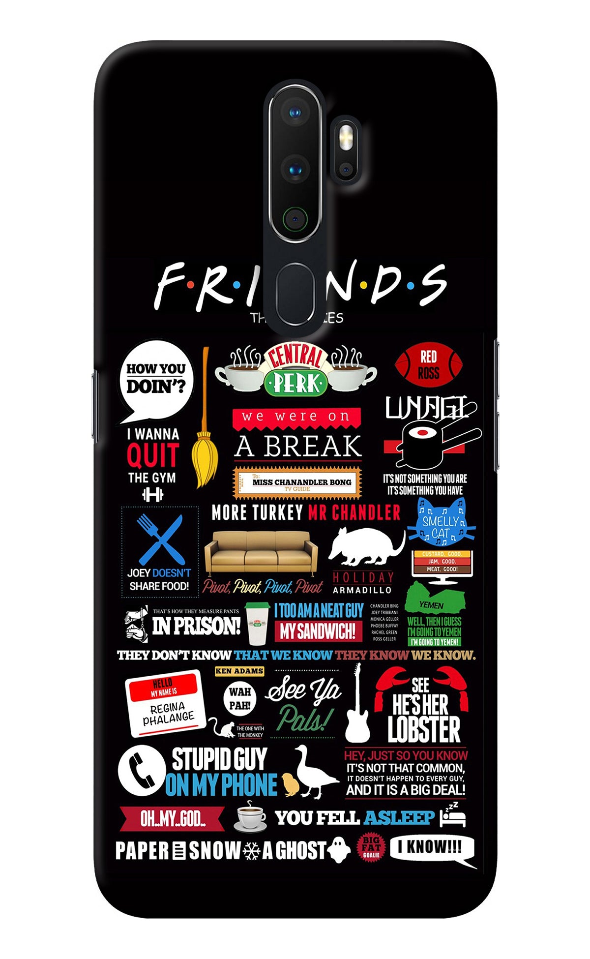 Oppo A5 2020, Oppo A9 2020 Back Cover by Morenzoprint