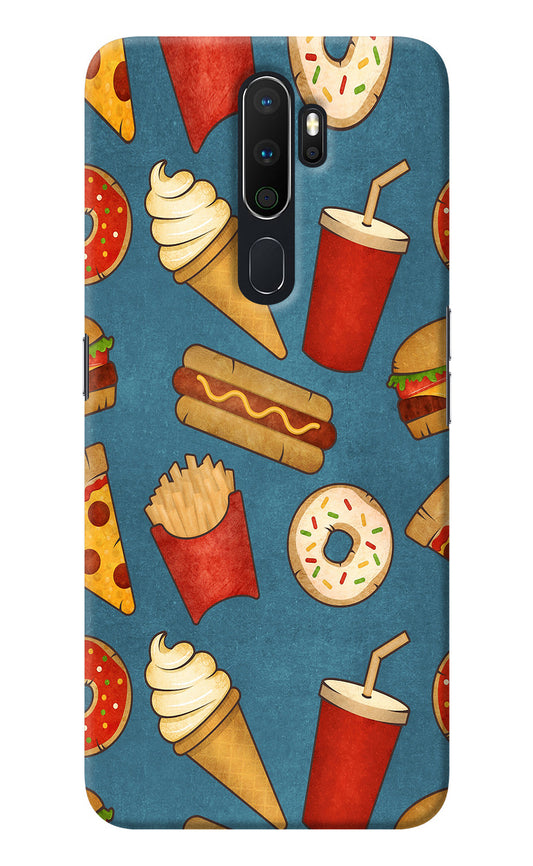 Foodie Oppo A5 2020/A9 2020 Back Cover