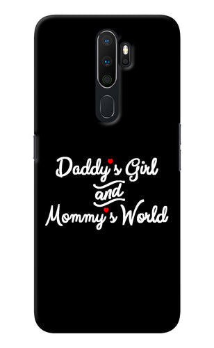 Daddy's Girl and Mommy's World Oppo A5 2020/A9 2020 Back Cover