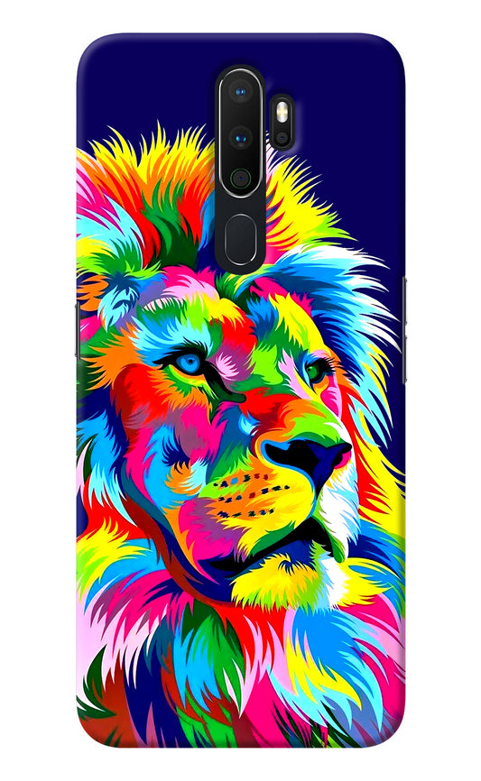 Vector Art Lion Oppo A5 2020/A9 2020 Back Cover