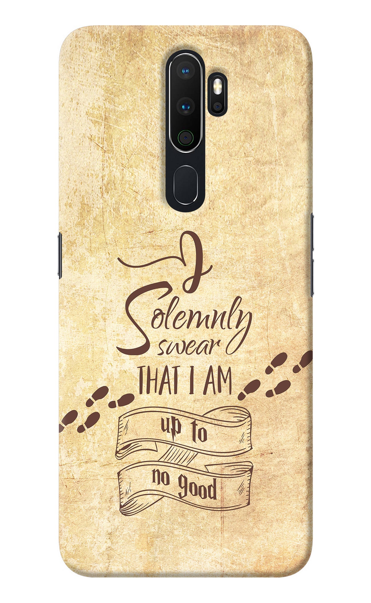 I Solemnly swear that i up to no good Oppo A5 2020/A9 2020 Back Cover