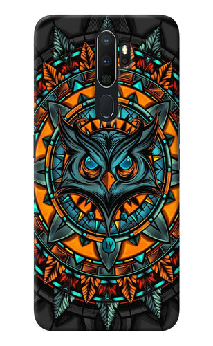 Angry Owl Art Oppo A5 2020/A9 2020 Back Cover