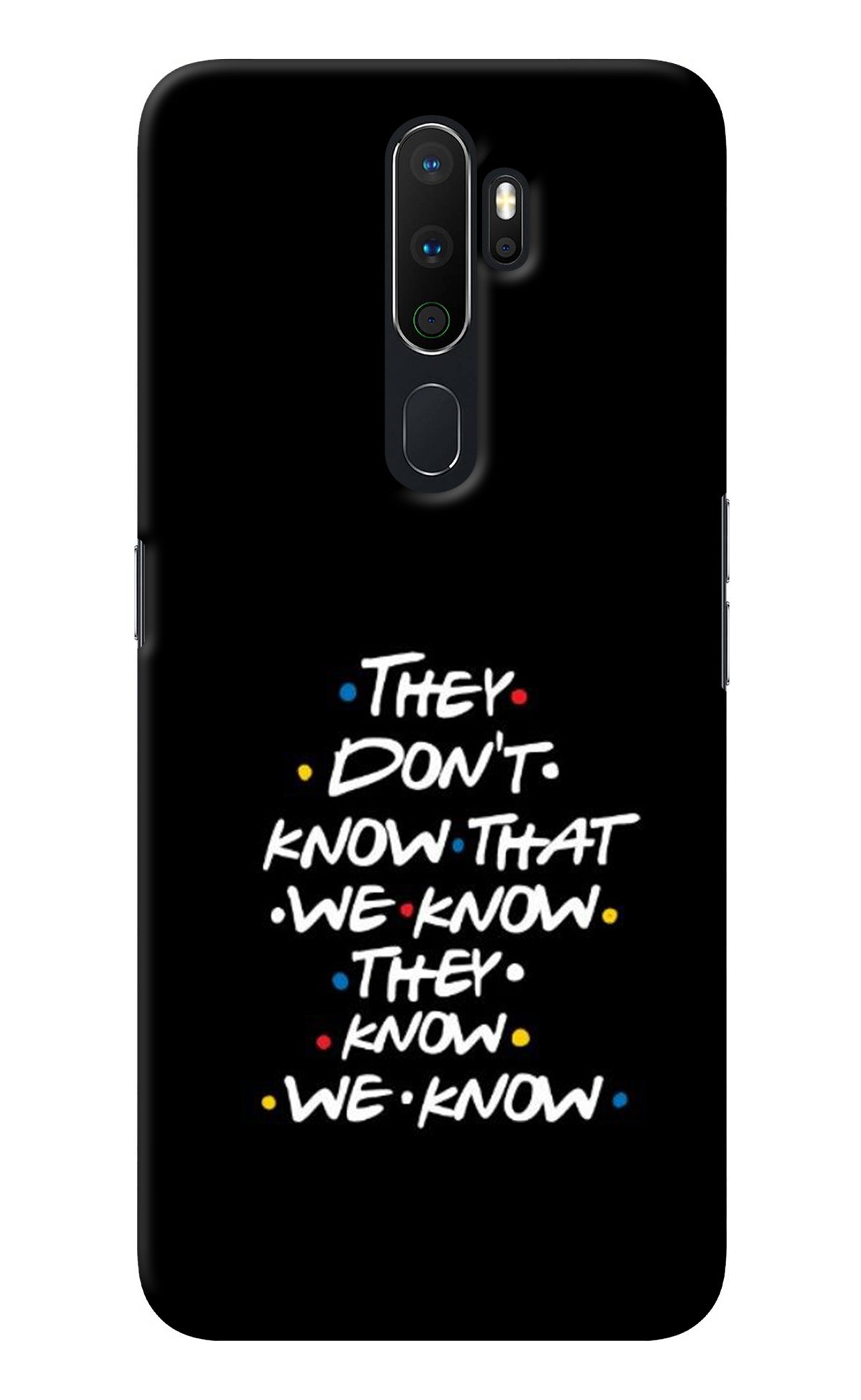 FRIENDS Dialogue Oppo A5 2020/A9 2020 Back Cover