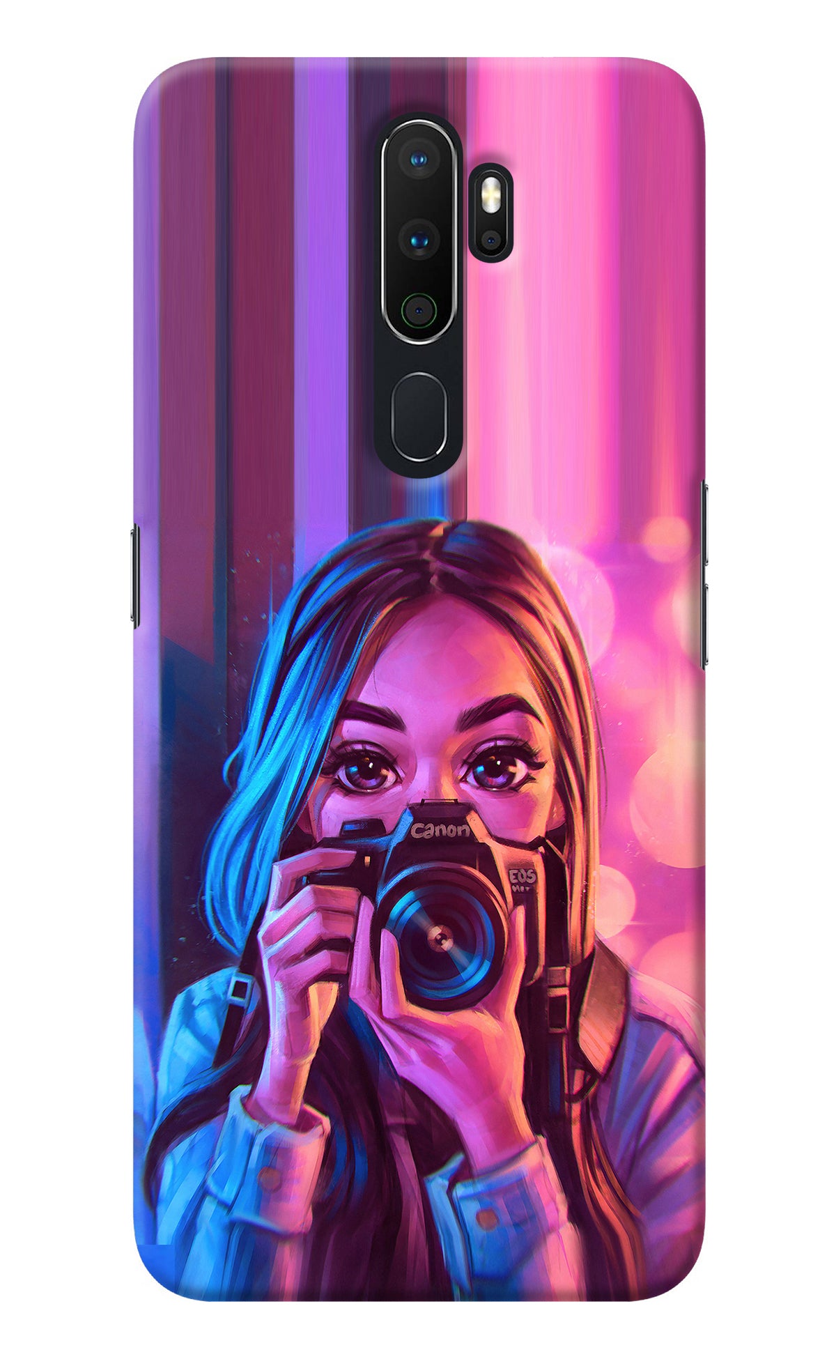 Girl Photographer Oppo A5 2020/A9 2020 Back Cover