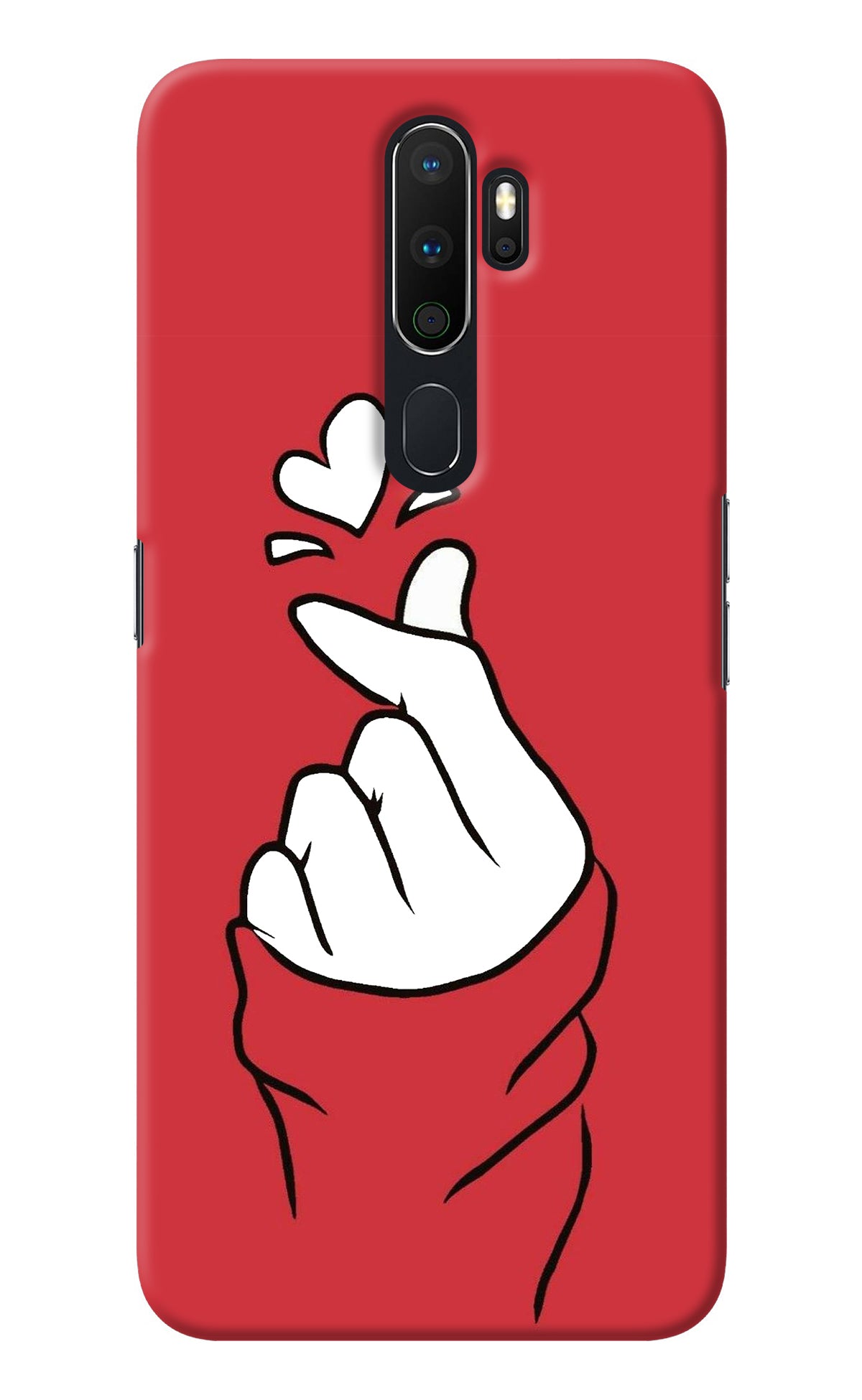 Korean Love Sign Oppo A5 2020/A9 2020 Back Cover