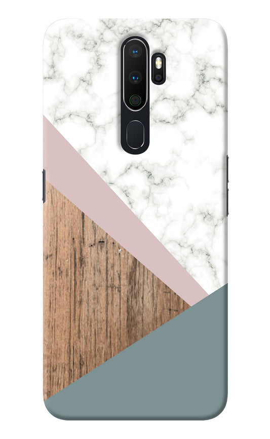 Marble wood Abstract Oppo A5 2020/A9 2020 Back Cover
