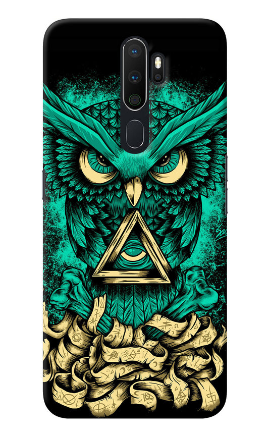 Green Owl Oppo A5 2020/A9 2020 Back Cover