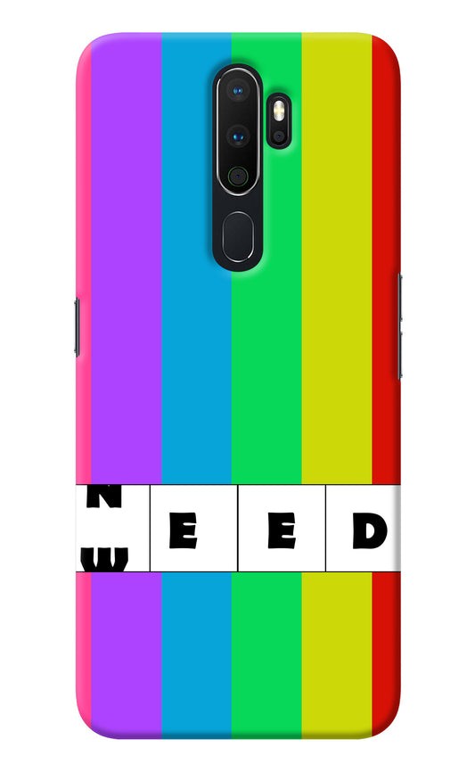 Need Weed Oppo A5 2020/A9 2020 Back Cover