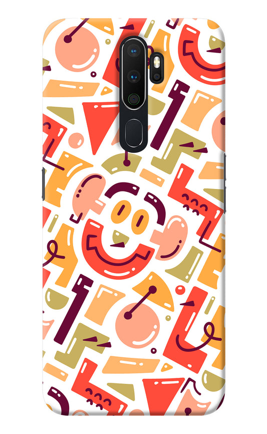 Doodle Pattern Oppo A5 2020/A9 2020 Back Cover