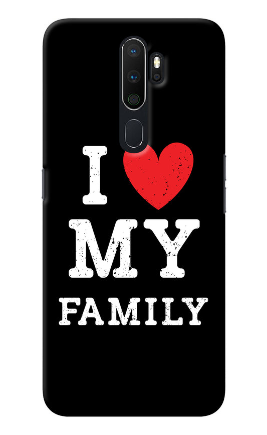 I Love My Family Oppo A5 2020/A9 2020 Back Cover