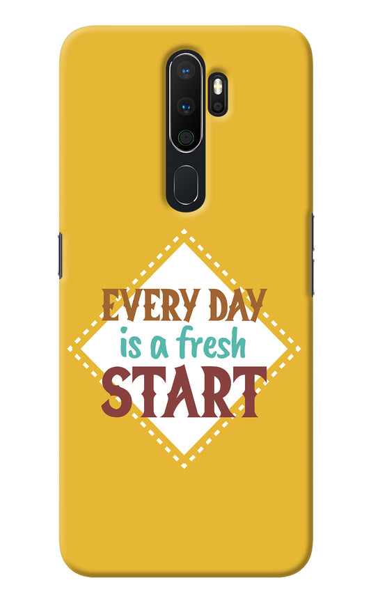 Every day is a Fresh Start Oppo A5 2020/A9 2020 Back Cover