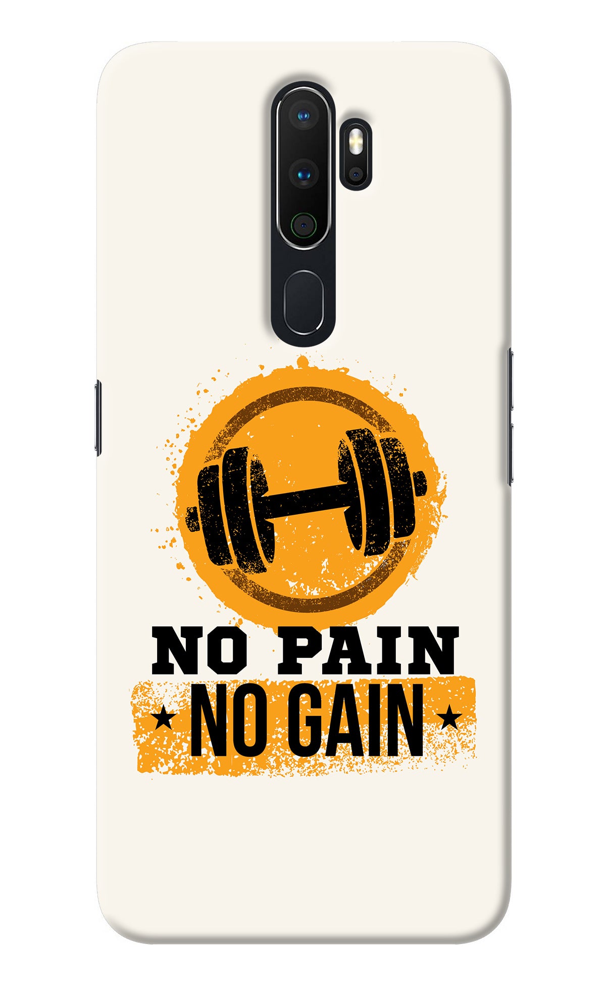 No Pain No Gain Oppo A5 2020/A9 2020 Back Cover