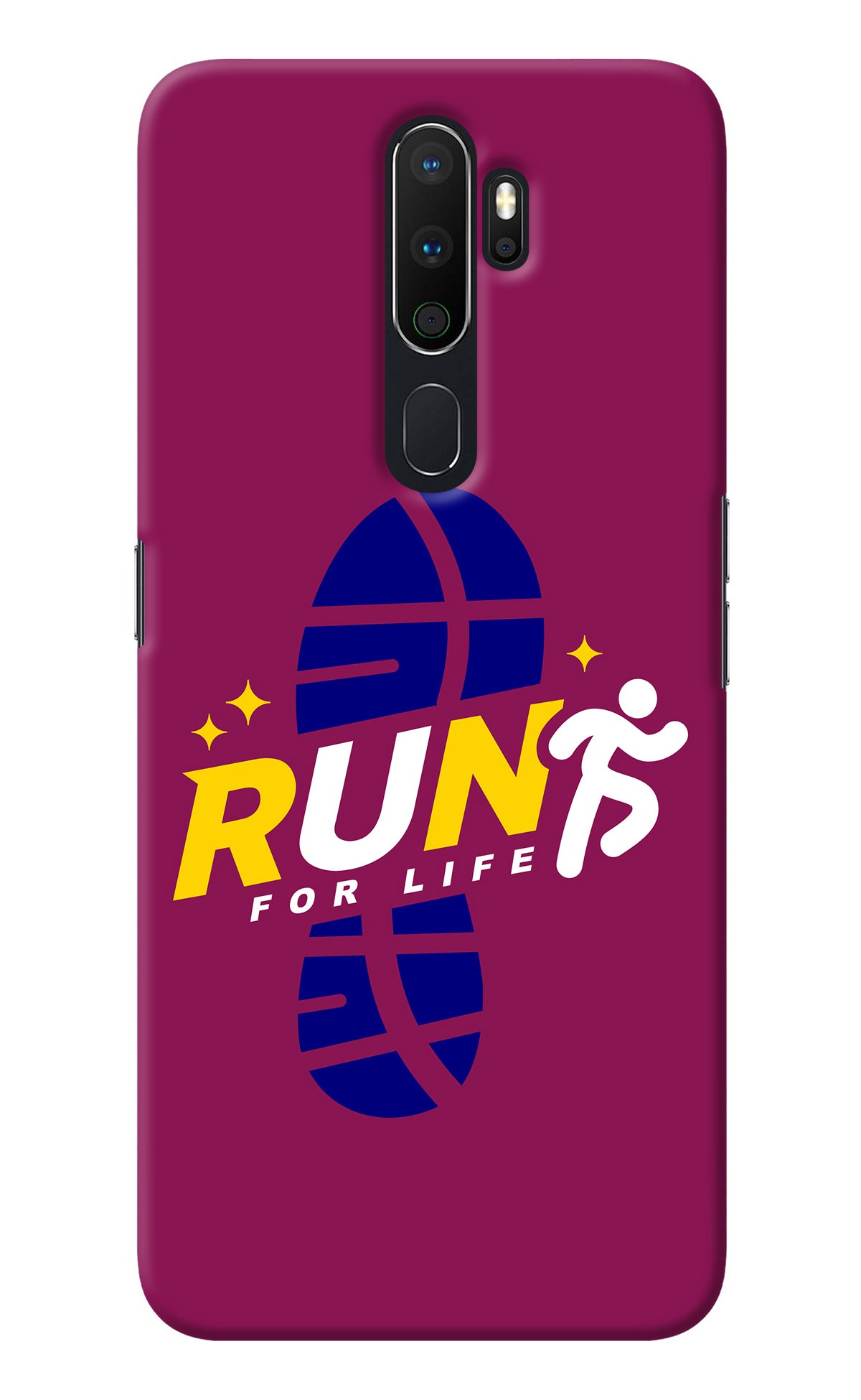 Run for Life Oppo A5 2020/A9 2020 Back Cover