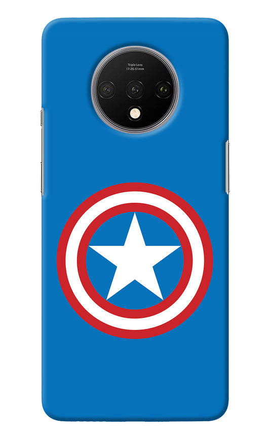 Captain America Logo Oneplus 7T Back Cover