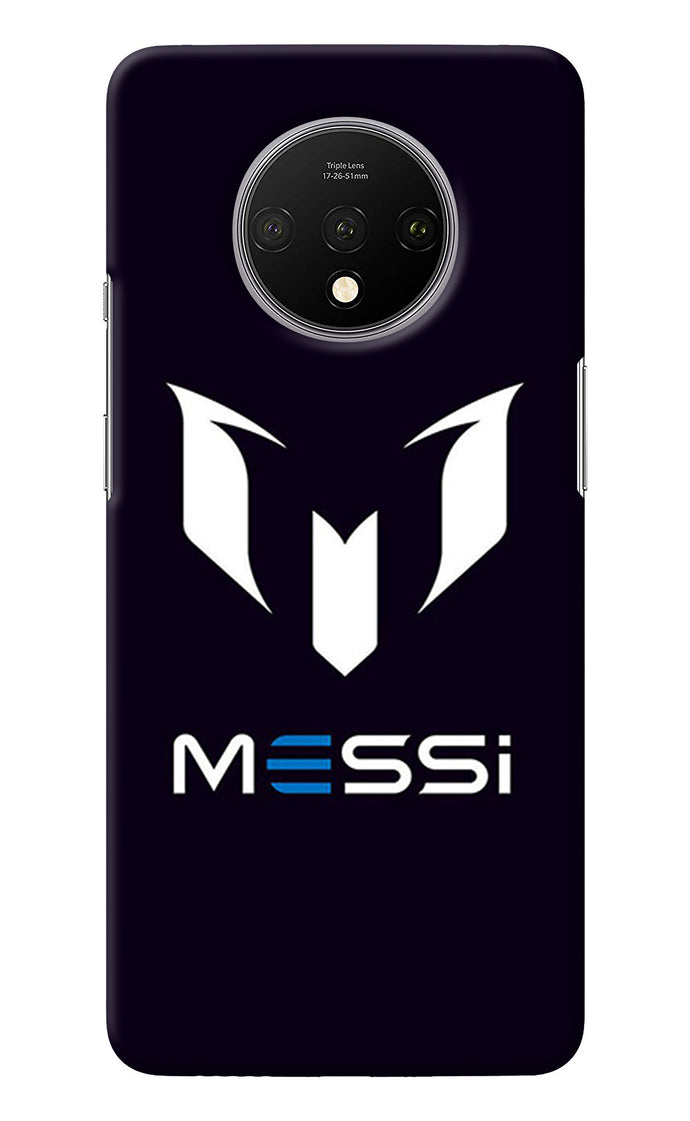 Messi Logo Oneplus 7T Back Cover