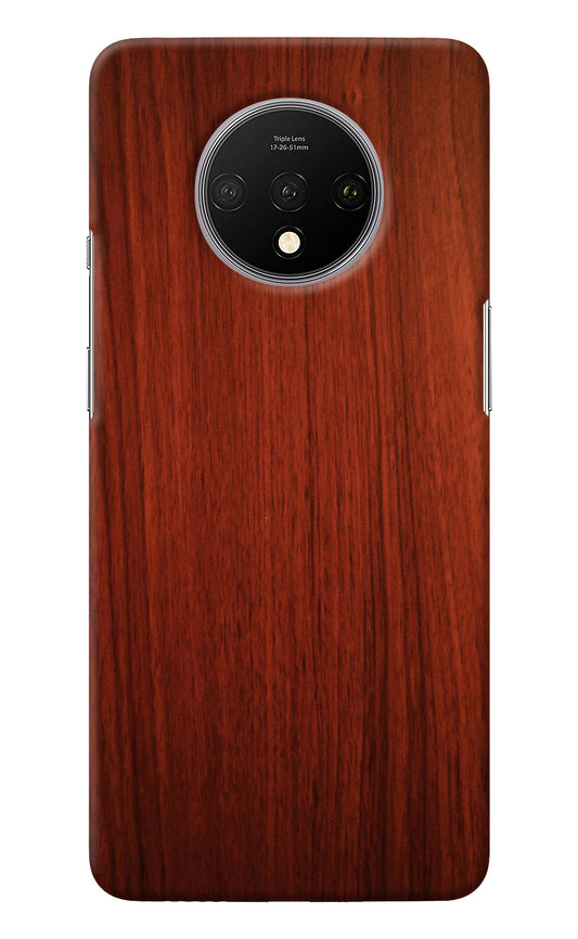 Wooden Plain Pattern Oneplus 7T Back Cover