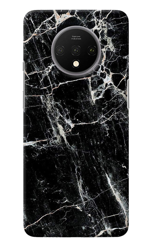 Black Marble Texture Oneplus 7T Back Cover