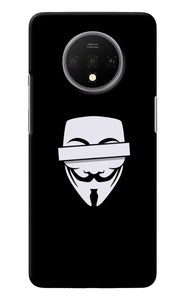 Anonymous Face Oneplus 7T Back Cover