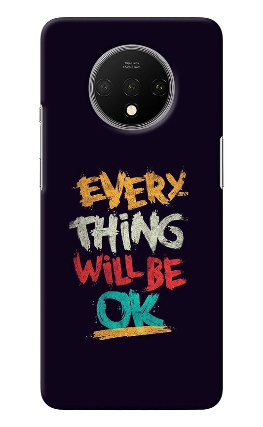 Everything Will Be Ok Oneplus 7T Back Cover