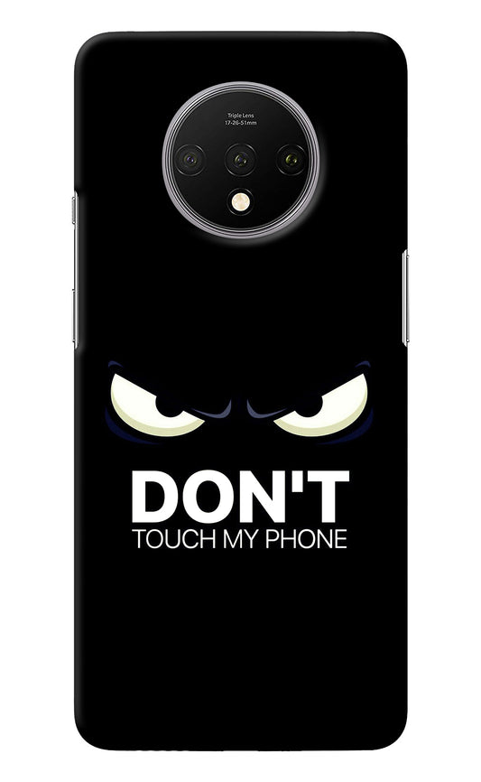 Don'T Touch My Phone Oneplus 7T Back Cover