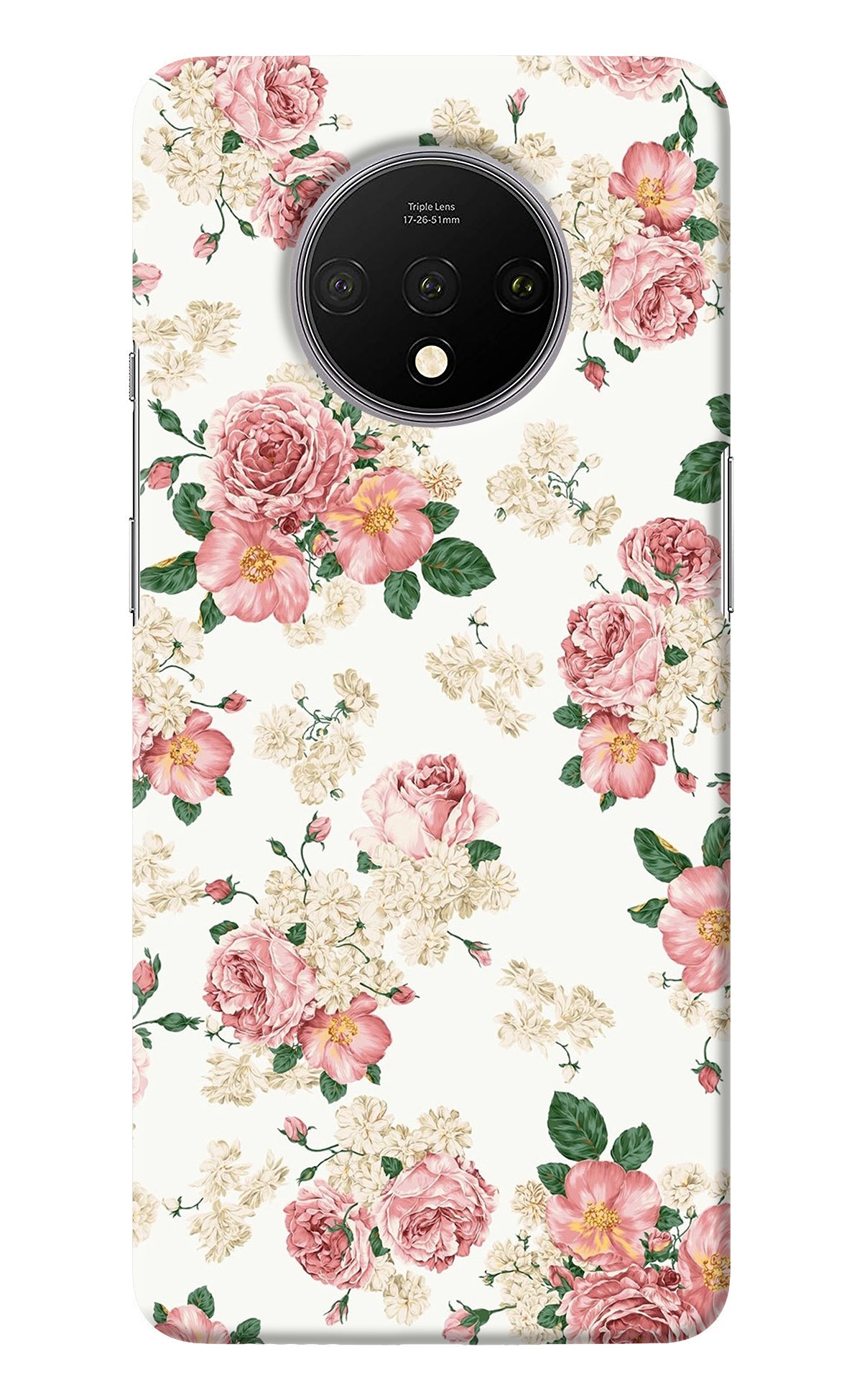 Flowers Oneplus 7T Back Cover