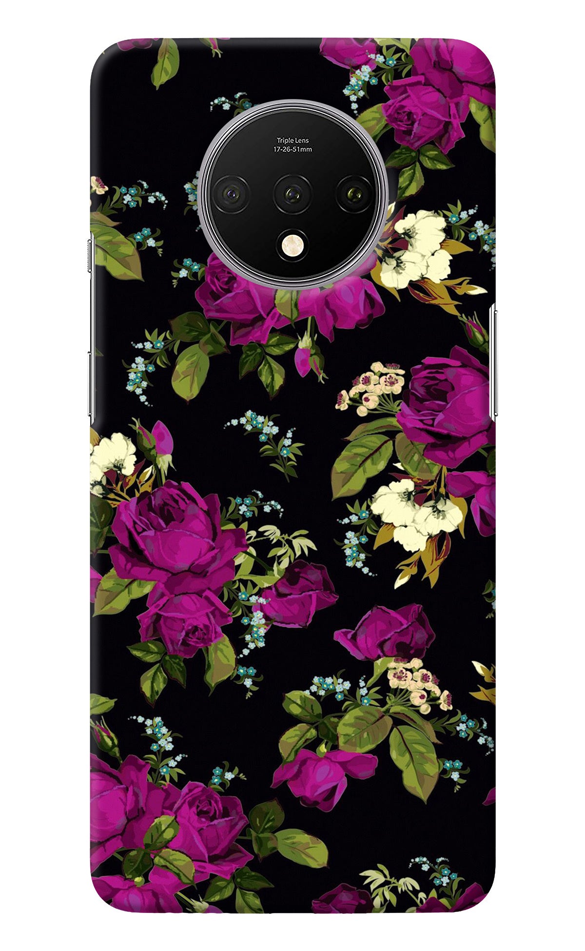 Flowers Oneplus 7T Back Cover