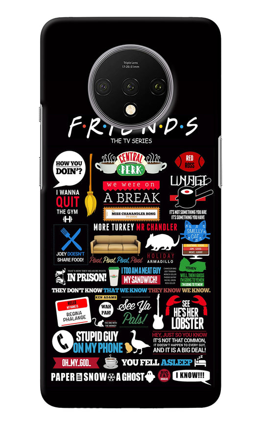 FRIENDS Oneplus 7T Back Cover