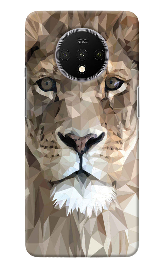 Lion Art Oneplus 7T Back Cover