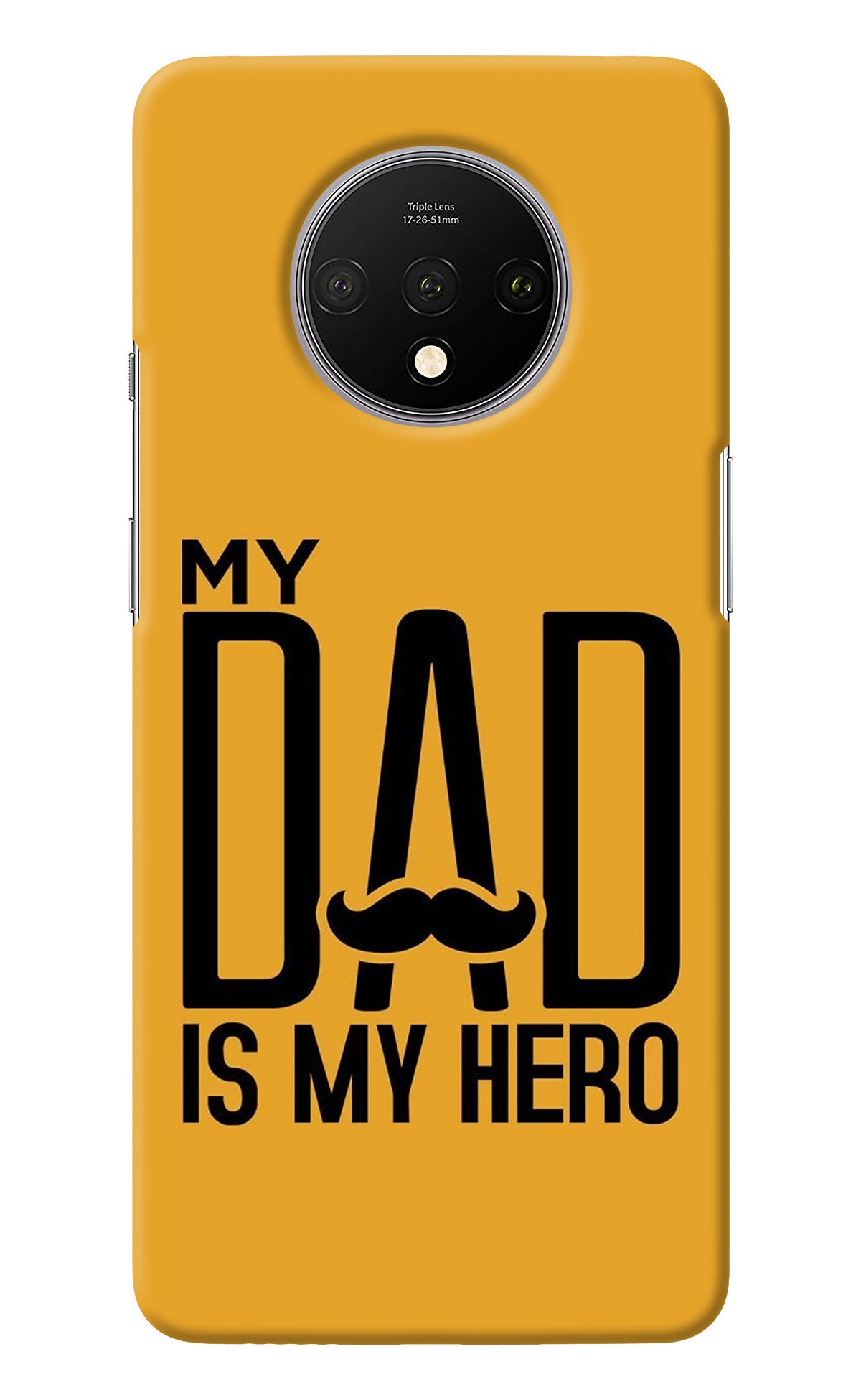 My Dad Is My Hero Oneplus 7T Back Cover