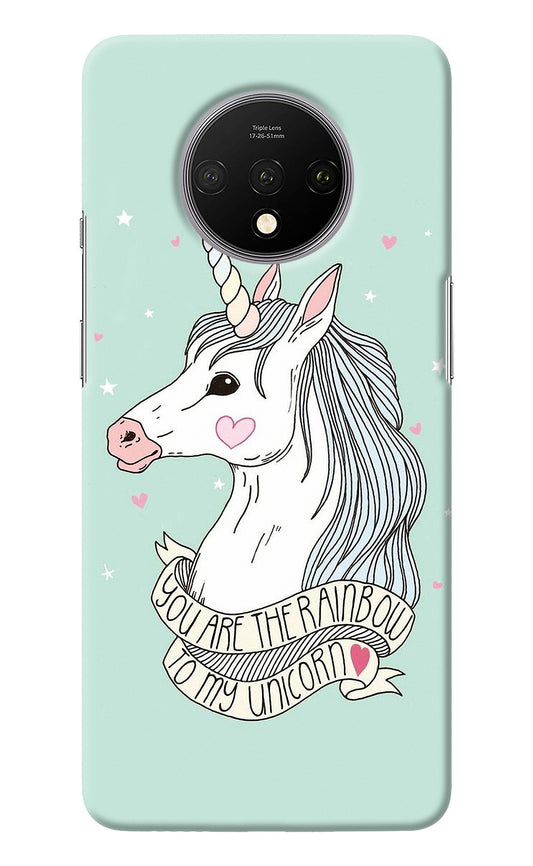 Unicorn Wallpaper Oneplus 7T Back Cover