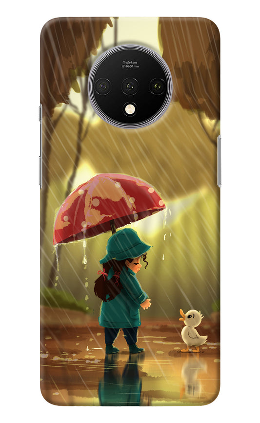 Rainy Day Oneplus 7T Back Cover